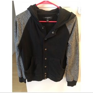 Urban Outfitters Bycorpus Button-up Sweatshirt